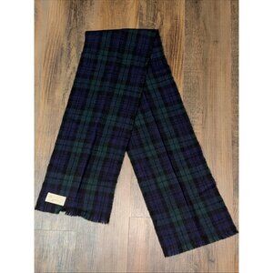 Highland Home Industries 100% Pure Lamb Wool Scotland Scarf Fringe 54”